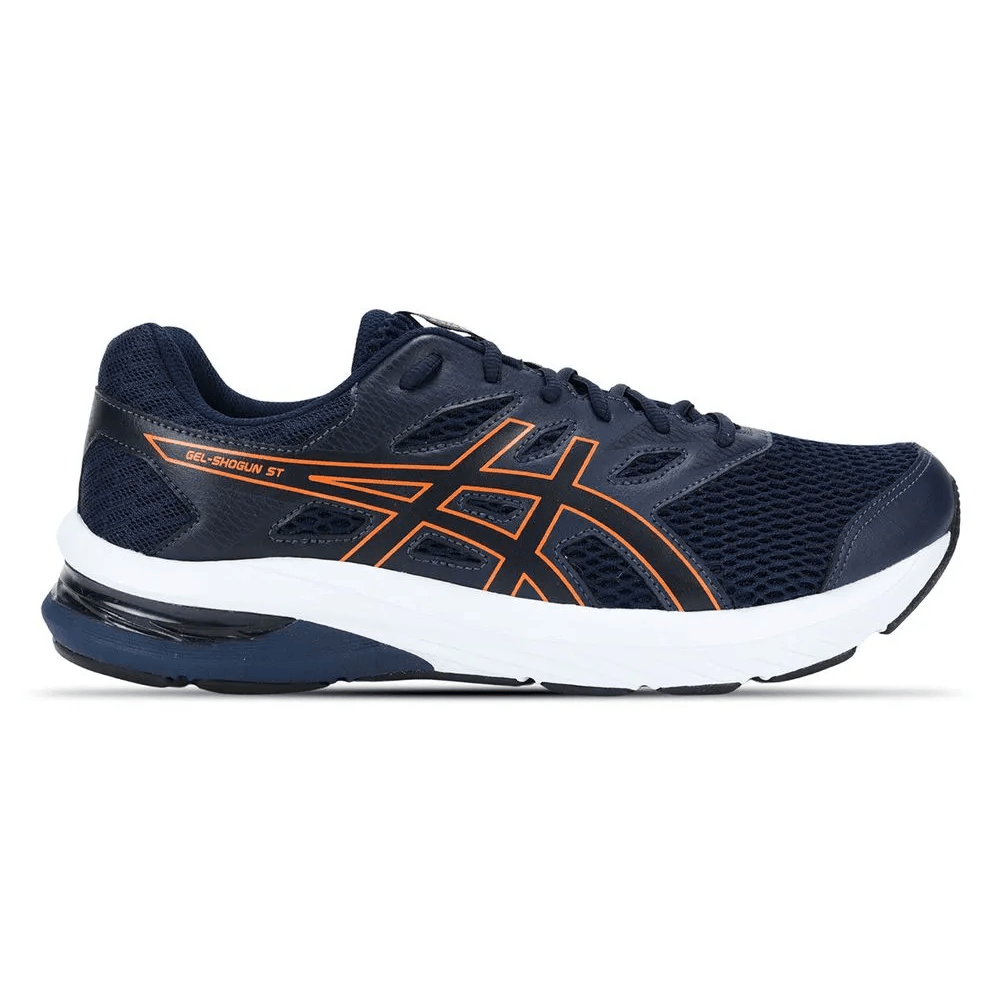 Asics Tenis GEL-SHOGUN ST 1201B041-401 Azul MarinhoLaranja Sint -2-